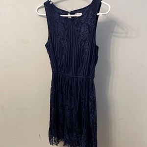 Navy Blue Xhilaration short dress